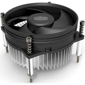 Кулер для процессора Cooler Master CPU Cooler I30P, Intel 115*, 65W, Al, 3pin, PushPin (RH-I30P-26FK-B1) кулер id cooling dk 01t intel lga1150 1155 1156 775 amd fm2 fm2 fm1 am3 am3 am2 am2