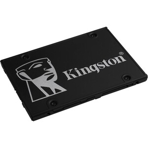 Твердотельный накопитель Kingston SSD KC600, 1024GB, 2.5" 7mm, SATA3, 3D TLC, R/W 550/520MB/s, IOPs 90 000/80 000, TBW 600, DWPD 0.32 (5 (SKC600/1024G)