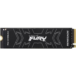 Твердотельный накопитель Kingston SSD Fury Renegade, 4000GB, M.2 22x80mm, NVMe, PCIe 4.0 x4, 3D TLC, R/W 7300/7000MB/s, IOPs 1 000 000/1 (SFYRD/4000G)