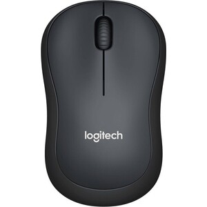 Мышь Logitech Wireless Mouse M221 SILENT-CHARCOAL (910-006510) мышь xiaomi miiiw wireless mouse silent mwmm01 white