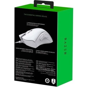 Мышь Razer DeathAdder Essential - White Ed. Gaming Mouse 5btn (RZ01-03850200-R3M1)