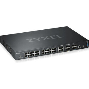 Коммутатор ZyXEL XGS4600-32 L3 Managed Switch, 28 port Gig and 4x 10G SFP+, stackable, dual PSU (XGS4600-32-ZZ0102F) XGS4600-32 L3 Managed Switch, 28 port Gig and 4x 10G SFP+, stackable, dual PSU (XGS4600-32-ZZ0102F) - фото 2