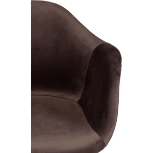 Кресло TetChair Secret De Maison cindy soft (Eames) (mod. 101) дерево береза/металл/мягкое сиденье/ткань серый (HLR 24)/натуральный