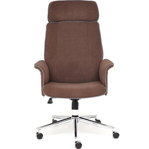 Кресло TetChair Charm флок коричневый 6 кресло tetchair сн747 кож зам коричневый pu c 36 36