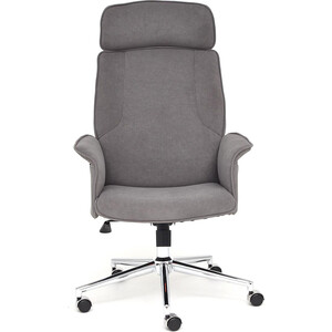 Кресло TetChair Charm флок серый 29 компьютерное кресло tetchair кресло trendy 22 флок ткань серый 29 tw 12