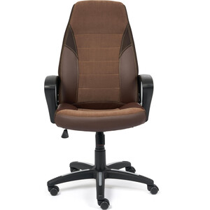 Кресло TetChair Inter кож/зам/флок/ткань, коричневый 36-36/6/TW-24 кресло tetchair comfort lt 22 флок коричневый 6
