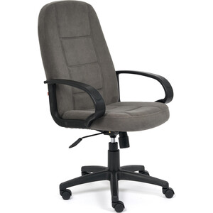 Кресло TetChair СН747 флок серый 29 компьютерное кресло tetchair кресло trendy 22 флок ткань серый 29 tw 12