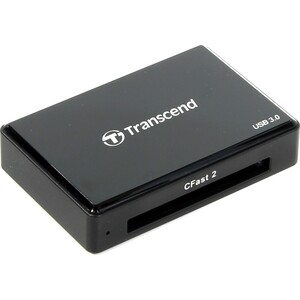 Карт ридер Transcend USB3.0 CFast Card Reader, Black (TS-RDF2) карт ридер transcend multy card reader usb 3 0 ts rdf5r