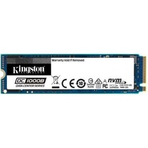 Твердотельный накопитель Kingston SSD DC1000B, 480GB, M.2 22x80mm, NVMe, PCIe 3.0 x4, 3D TLC, R/W 3200/565MB/s, IOPs 205 000/20 00 (SEDC1000BM8/480G) твердотельный накопитель kingston kc600 1tb skc600ms 1024g