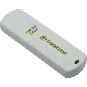 Флеш-накопитель Transcend Transcend 64GB JetFlash 730 (white) USB 3.0 (TS64GJF730) флеш накопитель transcend 32gb jetflash 790 usb 3 0 синий ts32gjf790k