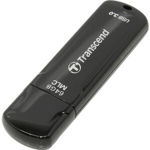 Флеш-накопитель Transcend 64GB JETFLASH 750, black (TS64GJF750K) флеш диск transcend 64gb jetflash 700 ts64gjf700