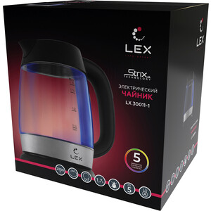 Чайник электрический Lex LX-30011-1