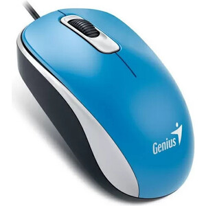 фото Мышь genius dx-110 ( cable, optical, 1000 dpi, 3bts, usb ) blue (31010009402)