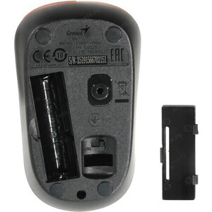 Мышь беспроводная Genius NX-7000, оптическая, разрешение 800, 1200, 1600 DPI, микроприемник USB, 3 кнопки, для правой/левой руки. (31030016403)