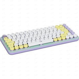 Клавиатура Logitech POP Keys Wireless Mechanical Keyboard With Emoji Keys - DAYDREAM_MINT - RUS - BT - INTNL - BOLT (920-010717)