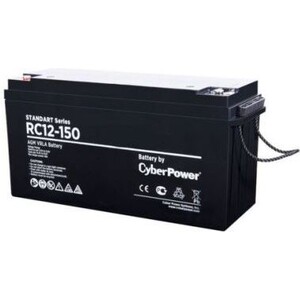АКБ CyberPower Standart series RC 12-150, voltage 12V, capacity (discharge 10 h) 156Ah, max. discharg (RC 12-150) аккумуляторная батарея cyberpower standart series rc 12 12