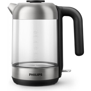 Чайник электрический Philips HD9339, серебристый чайник электрический philips hd9339 80 1 7 л
