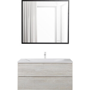 Мебель для ванной Cezares Molveno 100х50 Legno Bianco тумба legno grigio 99 6 см cezares molveno molveno 100 2c so lg