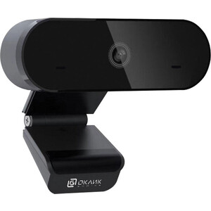 Камера Web Oklick OK-C008FH черный 2Mpix (1920x1080) USB2.0 с микрофоном (OK-C008FH) экшн камера sjcam sj4000 1920x1080