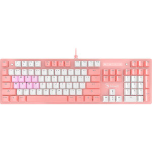 Клавиатура A4Tech Bloody B800 Dual Color механическая розовый/белый USB for gamer LED (B800 PINK) швейная машина comfort 18 белый розовый