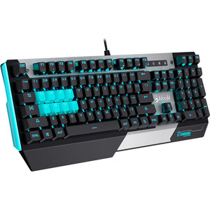 Клавиатура A4Tech Bloody B865 механическая серый/черный USB for gamer LED (B865 ICE BLUE)