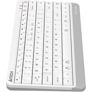 Клавиатура A4Tech Fstyler FBK11 белый/серый USB беспроводная BT/Radio slim (FBK11 WHITE) Fstyler FBK11 белый/серый USB беспроводная BT/Radio slim (FBK11 WHITE) - фото 4
