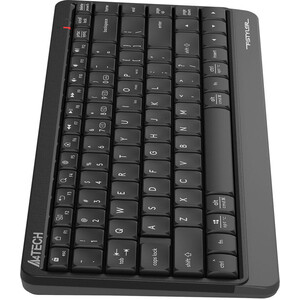 Клавиатура A4Tech Fstyler FBK11 черный/серый USB беспроводная BT/Radio slim (FBK11 GREY) Fstyler FBK11 черный/серый USB беспроводная BT/Radio slim (FBK11 GREY) - фото 4