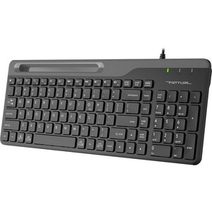 Клавиатура A4Tech Fstyler FK25 черный/серый USB slim (FK25 BLACK)