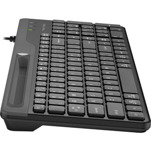 Клавиатура A4Tech Fstyler FK25 черный/серый USB slim (FK25 BLACK)