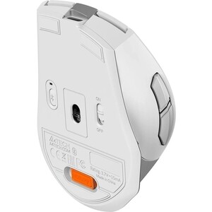 Мышь A4Tech Fstyler FB35C белый оптическая (2400dpi) беспроводная BT/Radio USB (6but) (FB35C ICY WHITE)