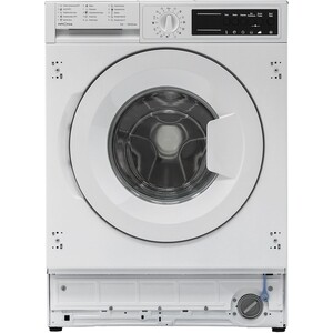 Встраиваемая стиральная машина Krona KALISA 1400 8K WHITE активаторная стиральная машина marconshop mp 2690 white