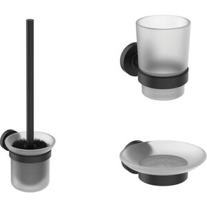 Набор аксессуаров Ideal Standard IOM черный матовый (A9245XG) набор кухонных аксессуаров polaris