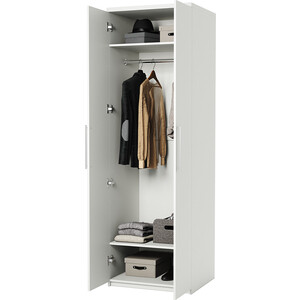 Шкаф для одежды Шарм-Дизайн Мелодия МШ-21 100х60 белый шкаф с полками шарм дизайн мелодия мп 21 110х45 белый