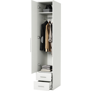 Шкаф для одежды с ящиками Шарм-Дизайн МШЯ-11 30х60 белый шкаф с полками и ящиками шарм дизайн мелодия мпя 21 110х45 белый