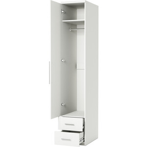 Шкаф для одежды с ящиками Шарм-Дизайн МШЯ-11 30х60 белый