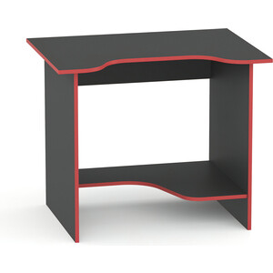 Стол компьютерный СОКОЛ КСТ-03 черный/красный игровой стол футбол dfc