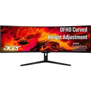 монитор Acer 49'' Nitro EI491CRSbmiiiphx, VA, 32:9, 1800R Curved , 3840x1080, ,4ms, 178°/178°, 400nits, 1xHDMI(2.0 (UM.SE1EE.S01)