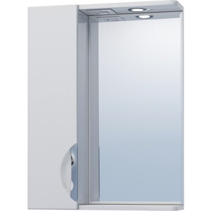Зеркало-шкаф VIGO Callao 2-500 левый, с подсветкой, белый (4640027142381) зеркало vigo grani bora luxe 700 с подсветкой 4640027143449