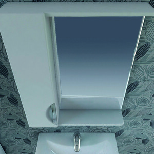 Зеркало-шкаф VIGO Callao 2-600 левый, с подсветкой, белый (4640027142398)