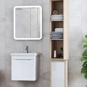 Мебель для ванной VIGO Grani 500 подвесная, белая зеркало vigo grani bora luxe 700 с подсветкой 4640027143449