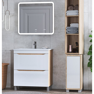 Мебель для ванной VIGO Grani 600-0-2 дуб сонома зеркало vigo grani bora luxe 600 с подсветкой 4640027143425