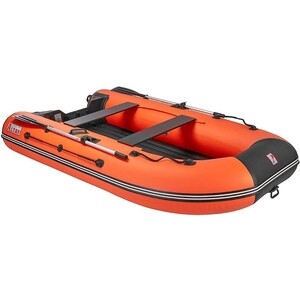 Лодка Тонар Алтай А320 оранжевый/черный, надувное дно