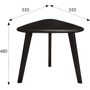 Стол журнальный Мебелик Ретро венге (П0005690)