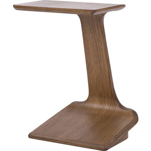 Стол журнальный приставной Мебелик Неро 2 дуб натуральный (П0005629) добор наполи дпг xелли 2070x150x10 мм шпон натуральный дуб натуральный
