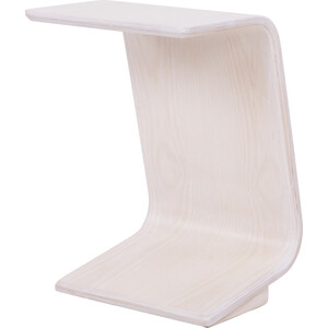 Стол журнальный приставной Мебелик Неро 3 белый ясень (П0005632) стол журнальный мебелик бруклин орех