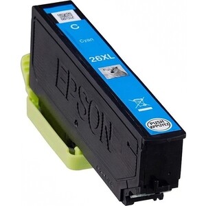 Картридж Epson C13T26324010/4012 26XL C для Expression Premium XP-600, 605, 700, 800 (cons ink) (C13T26324012)