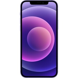 Смартфон Apple iPhone 12 128Gb A2403 1Sim фиолетовый сотовый телефон apple iphone 15 plus 128gb blue a3093 a3094 nano sim esim
