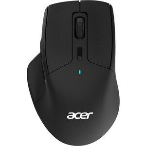 Мышь Acer OMR170 черный оптическая (1600dpi) беспроводная BT/Radio USB (6but) (ZL.MCEEE.00N) мышь беспроводная genius nx 7000 оптическая разрешение 800 1200 1600 dpi микроприемник usb 3 кнопки для правой левой руки 31030016400
