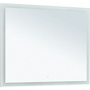Зеркало Aquanet Гласс 100 сенсор, белое (274134) зеркало aquanet валенса 70 белое 180150