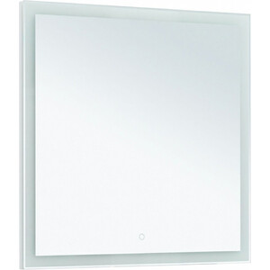 Зеркало Aquanet Гласс 80 сенсор, белое (274016) зеркало aquanet валенса 70 белое 180150
